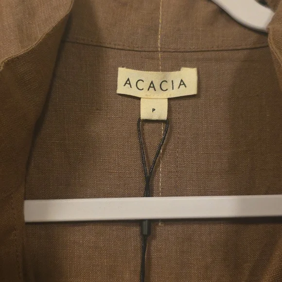 Nwt Acacia Linen Coverall - Picture 2 of 6